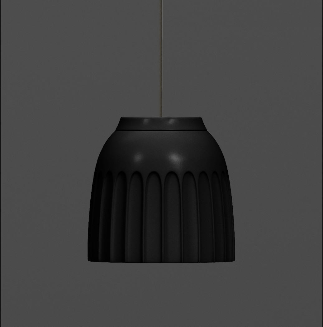 

Керамический подвесной светильник CERAMIKA DESIGN JR. TOUCH PILLAR black