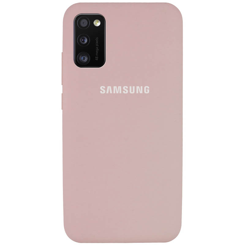 

Чехол Silicone Cover Full Protective (AA) для Samsung Galaxy A41, Розовый / pink sand