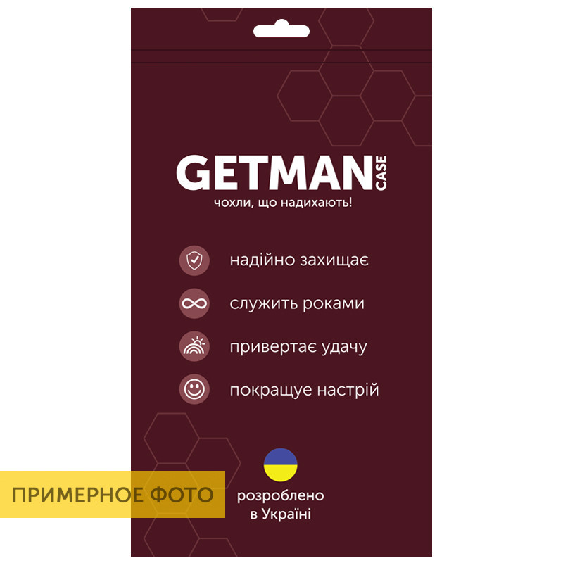 GETMAN Clear 1,0 mm для Samsung Galaxy Note 10 Lite (A81) Прозорий Чохли