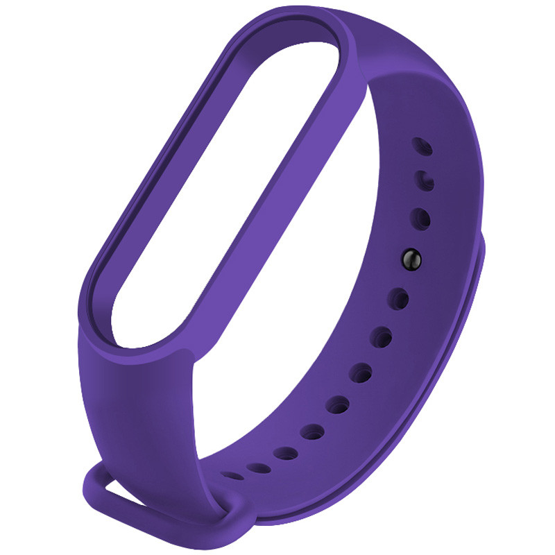 

Силиконовый ремешок для Xiaomi Mi Band 5 / 6, Фиолетовый / purple