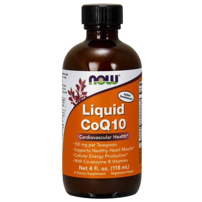 

Коэнзим Q10 NOW Liquid CoQ10 118 мл апельсин