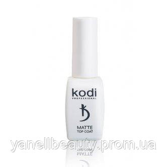 

KODI Matte Top Coat "Velour" - Матовое верхнее покрытие (топ/финиш) , 8 мл.