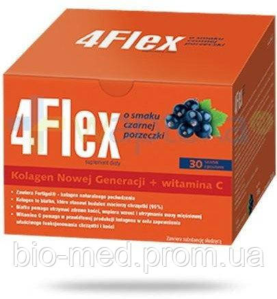 

4 Flex с витамином С - для суставов, хрящей, костей, 30 саше