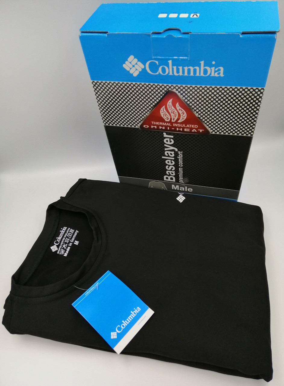 

Термокостюм чоловічий Columbia Чорний із білим (ТОП Якість) XL