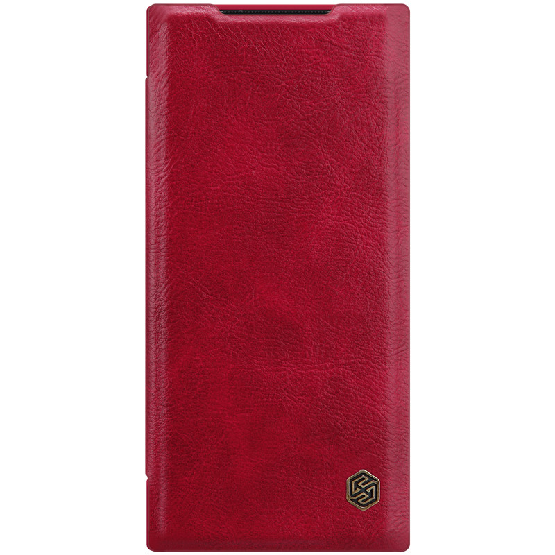 

Nillkin Samsung Galaxy Note 20 Ultra Qin leather case Red Чехол Книжка, Красный