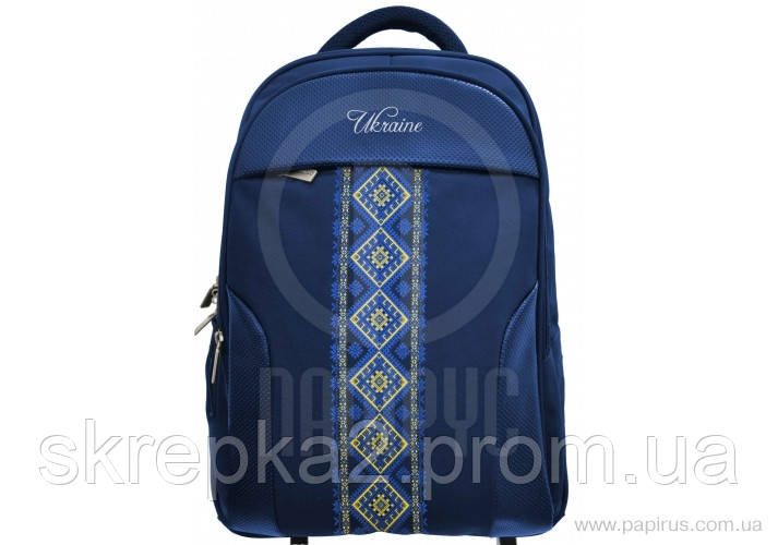 

Рюкзак деловой OPTIMA 97360 18" "Vyshyvanka Blue"