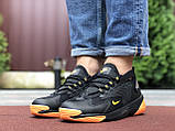 Мужские демисезонные кроссовки Nike Zoom 2K,черные с оранжевым, фото 3