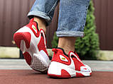 Мужские демисезонные кроссовки Nike Zoom 2K,красные с белым, фото 2