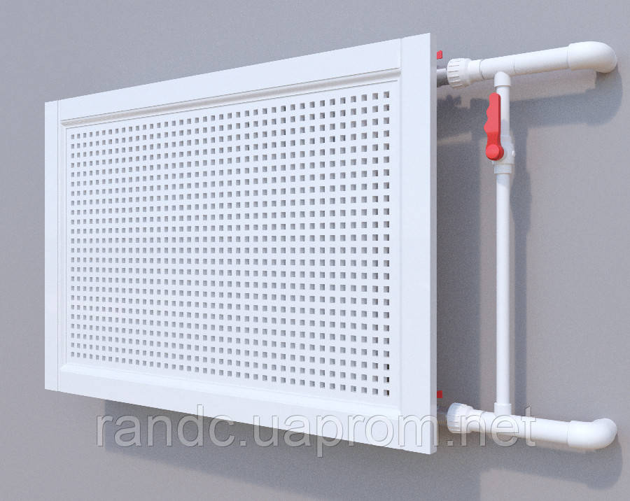 

Декоративная решетка на батарею SMARTWOOD | Экран для радиатора | Накладка на батарею Решетка, Без отделки, 600*1200