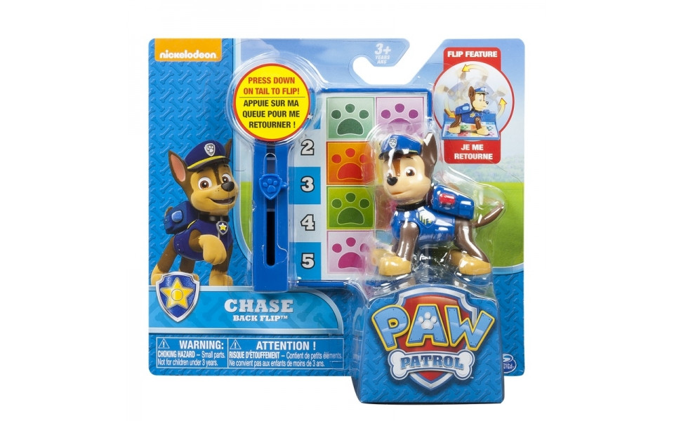 

Paw Patrol Щенячий патруль Коллекционная фигурка Гонщика-трюкача с механической функцией, SM16600/9952