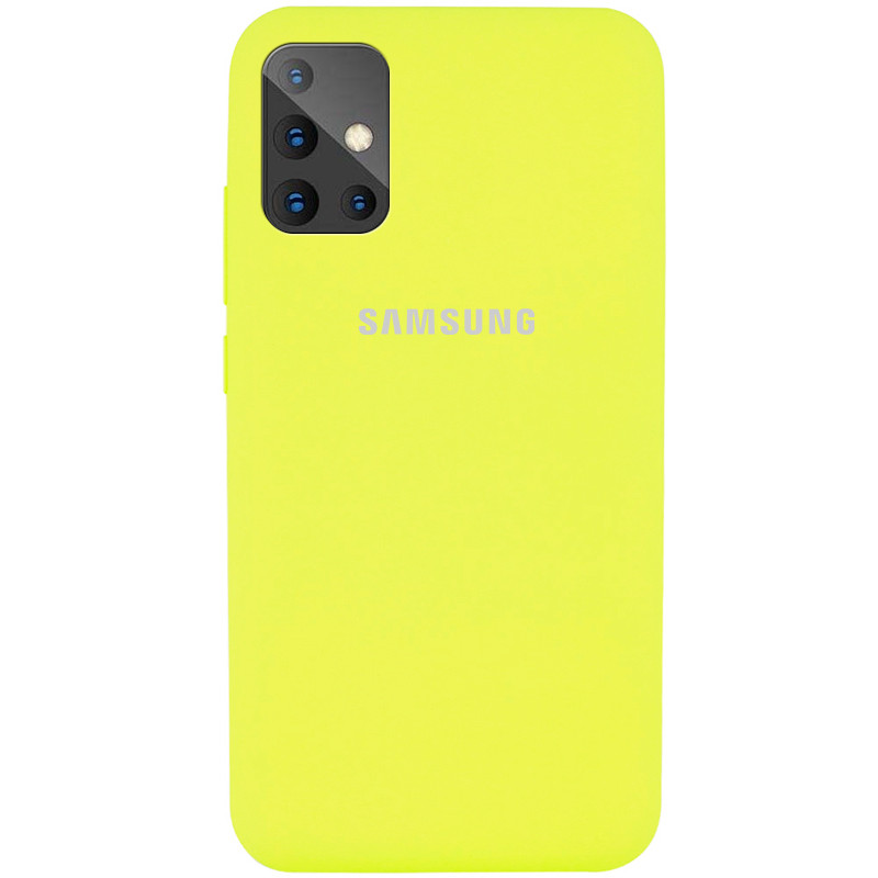 

Чехол Silicone Cover Full Protective (AA) для Samsung Galaxy A31 Желтый / Flash