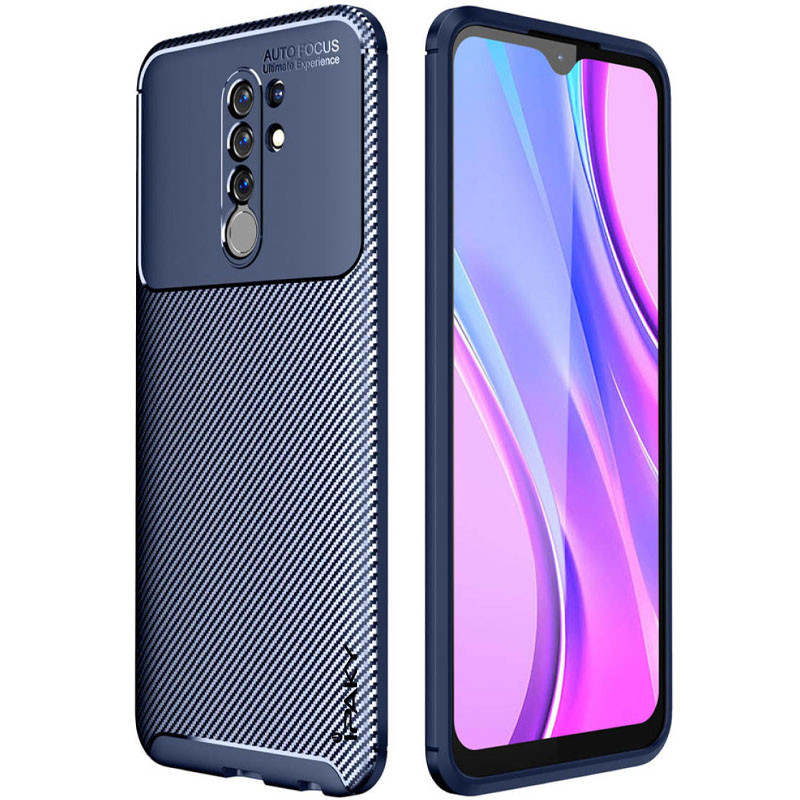 

TPU чехол iPaky Kaisy Series для Xiaomi Redmi 9, Синий