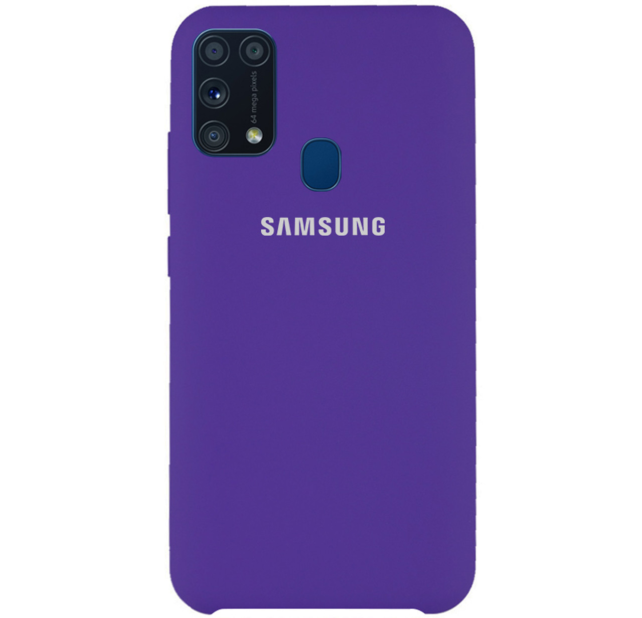 

Чехол-накладка Original Silicone case для Samsung Galaxy M31 SM-M315F Violet