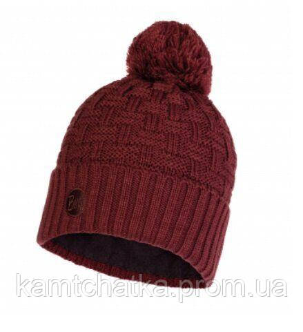 

Шапка Buff KNITTED & POLAR HAT AIRON maroon (BU 111021.632.10.00)