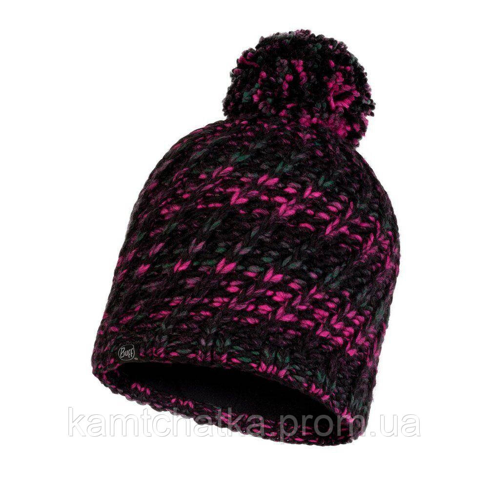 

Шапка Buff KNITTED & POLAR HAT VALYA black (BU 120852.999.10.00)