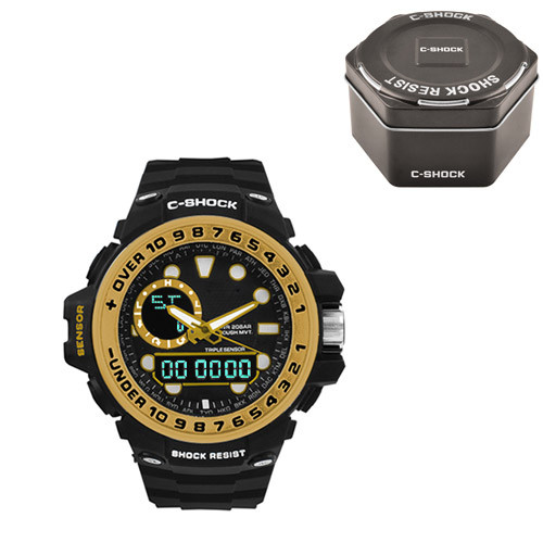 

Часы наручные C-SHOCK GWN-1000GB Black-Gold, Box