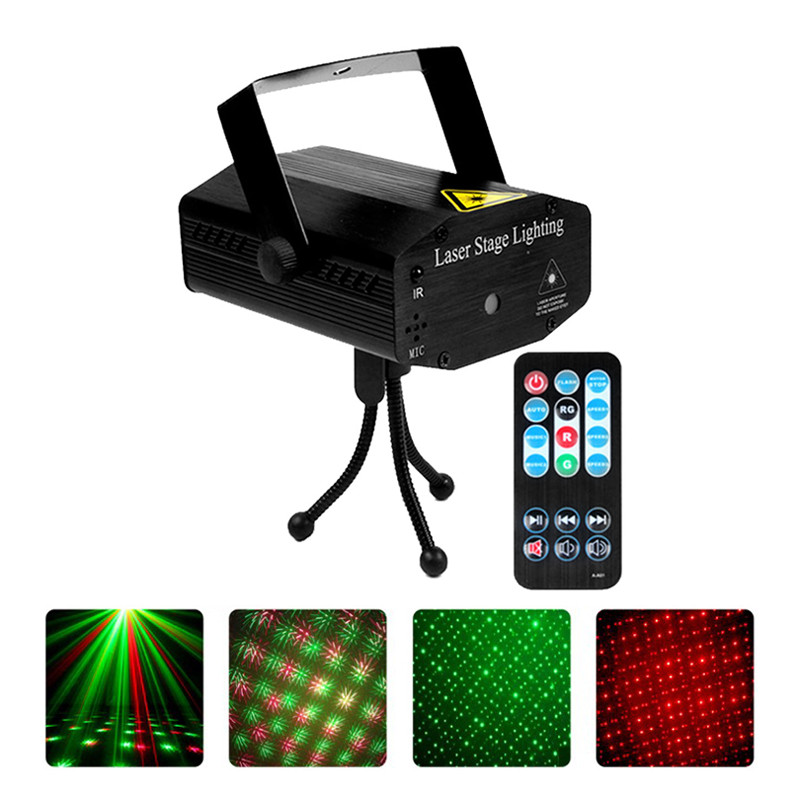 Лазерный проектор EKOOT AY-01 для дискотек шоу концертов цветомузыка п