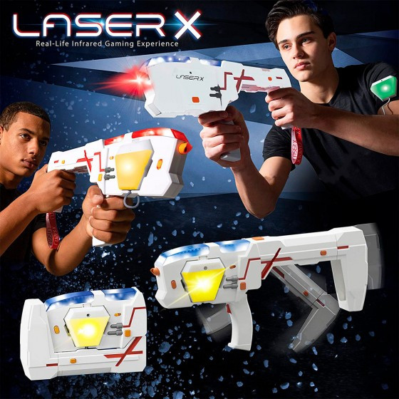 

Игровой набор для лазерных боев - LASER X PRO 2.0 ДЛЯ ДВУХ ИГРОКОВ, Разные цвета