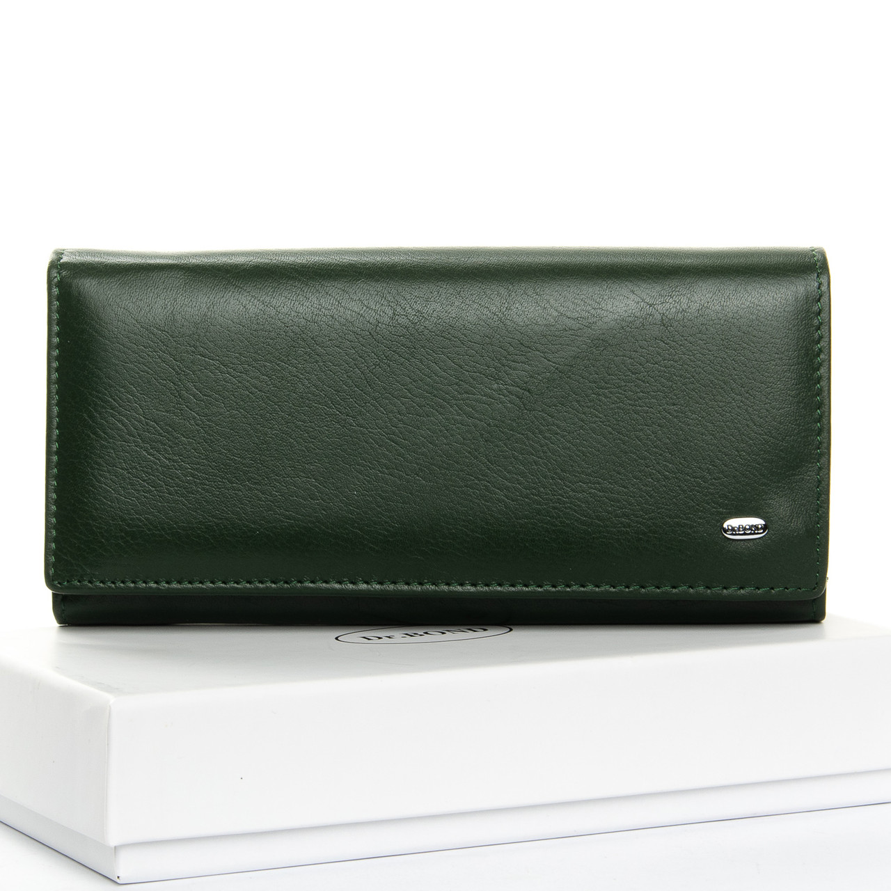 

Кошелек Classic кожа DR. BOND W1-V dark-green, Зеленый