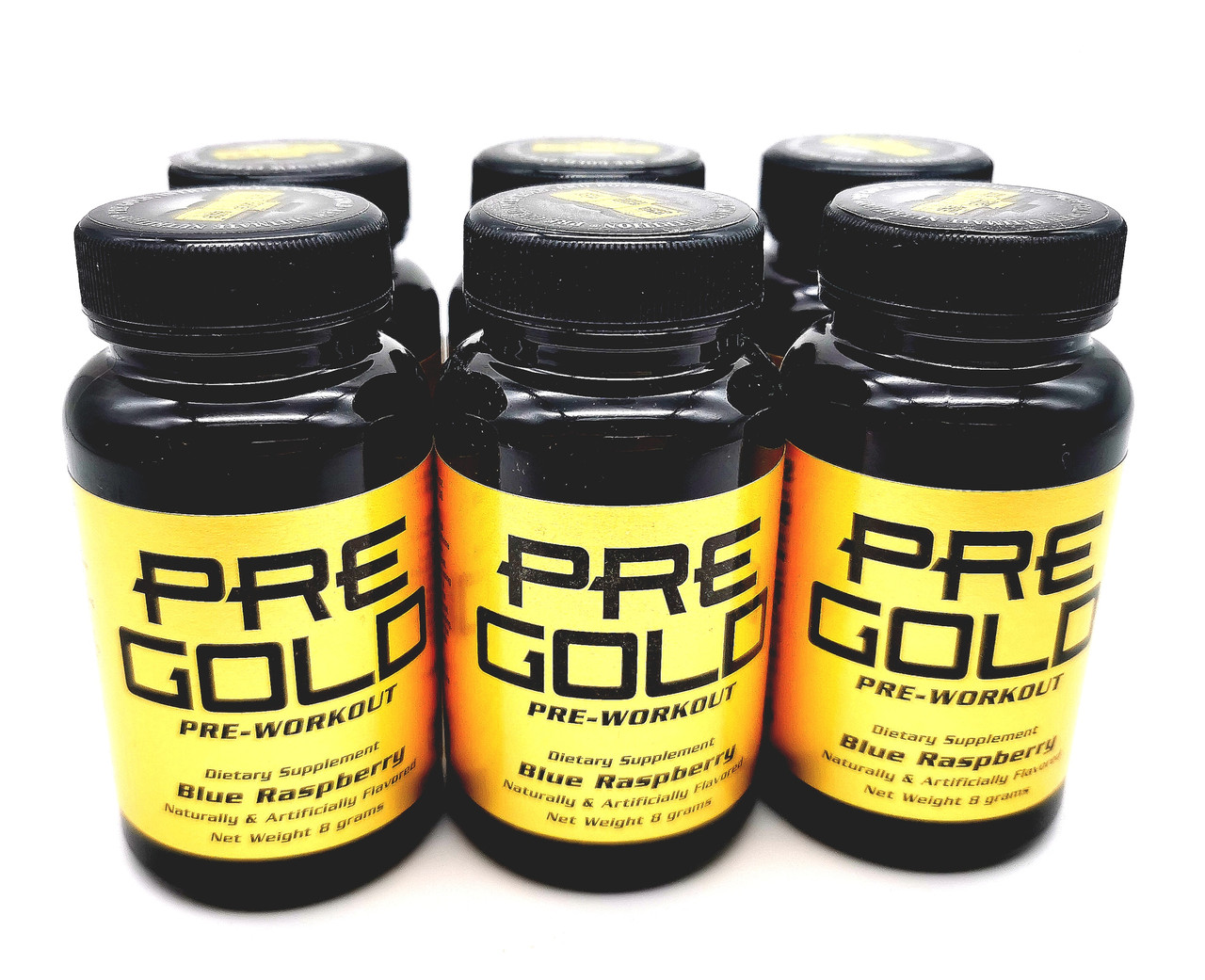 Упаковка предтренировочных стимуляторов Ultimate Nutrition Pre Gold Bl