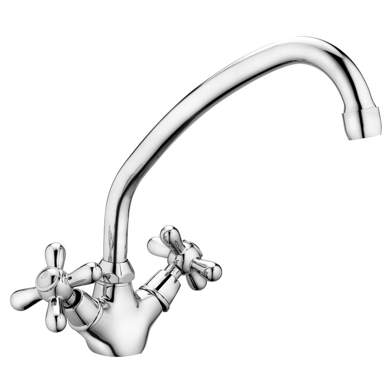 

Смеситель для кухни Haiba DOMINOX 271 (HB0078), Стальной