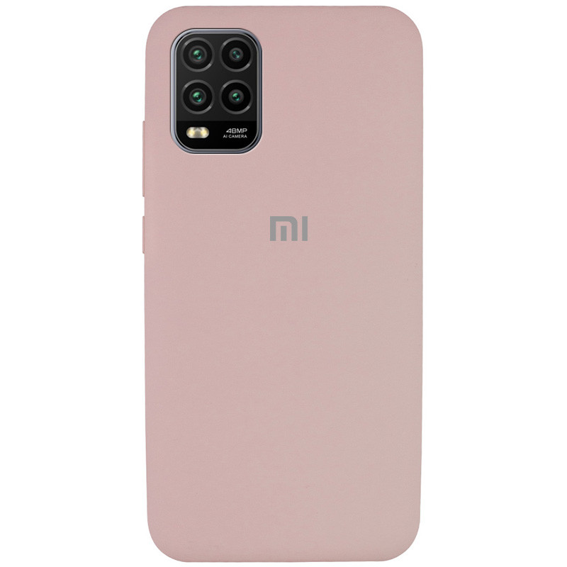 

Чехол Silicone Cover Full Protective (AA) для Xiaomi Mi 10 Lite, Розовый / pink sand