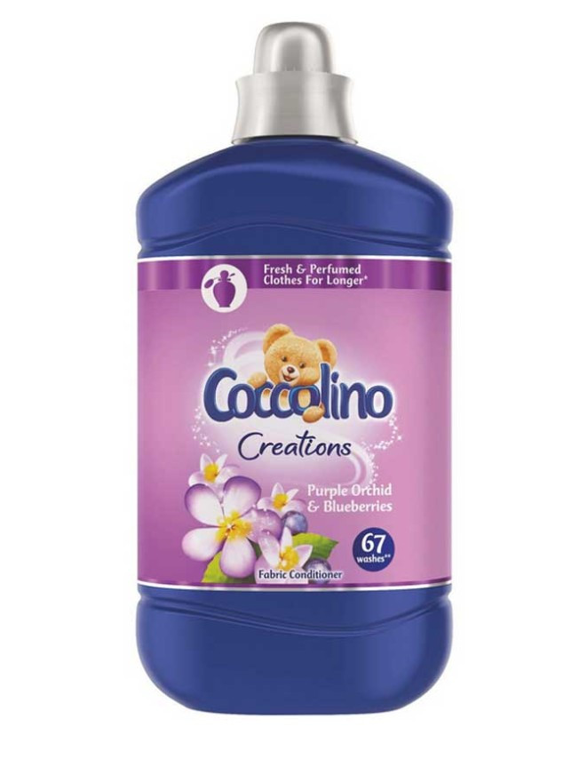 

Ополаскиватель для белья парфюмированный Coccolino Creations Purple Orchid & Blueberries 1,68л