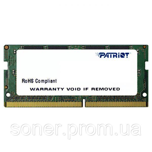 

DDR4 Patriot SL 8GB 2666MHz CL19 SODIMM (PSD48G266681S)