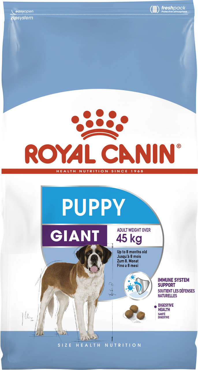 

Сухой корм Royal Canin Giant Puppy 17 кг для щенков гигантских пород до 8 месяцев