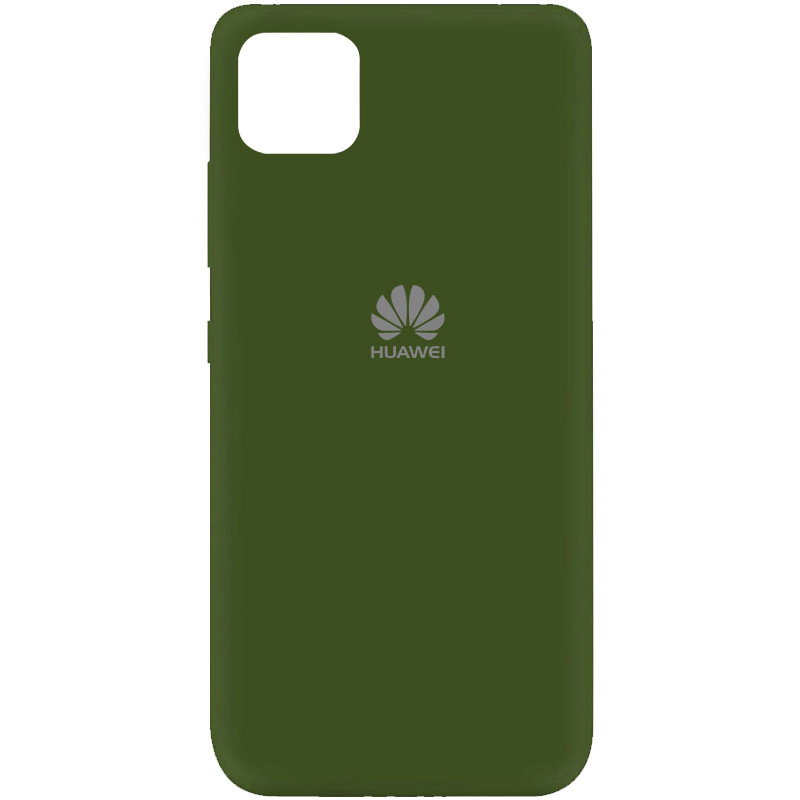 

Чехол Silicone Cover My Color Full Protective (A) для Huawei Y5p Зеленый / Forest green