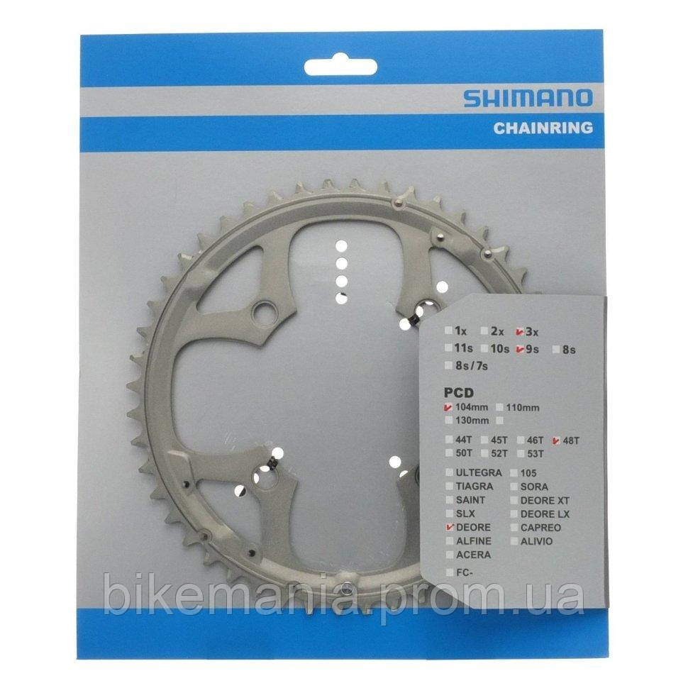 

Звезда шатунов Shimano Alivio FC-M4060 48зуб. для 48-36-26T, 9-ск.