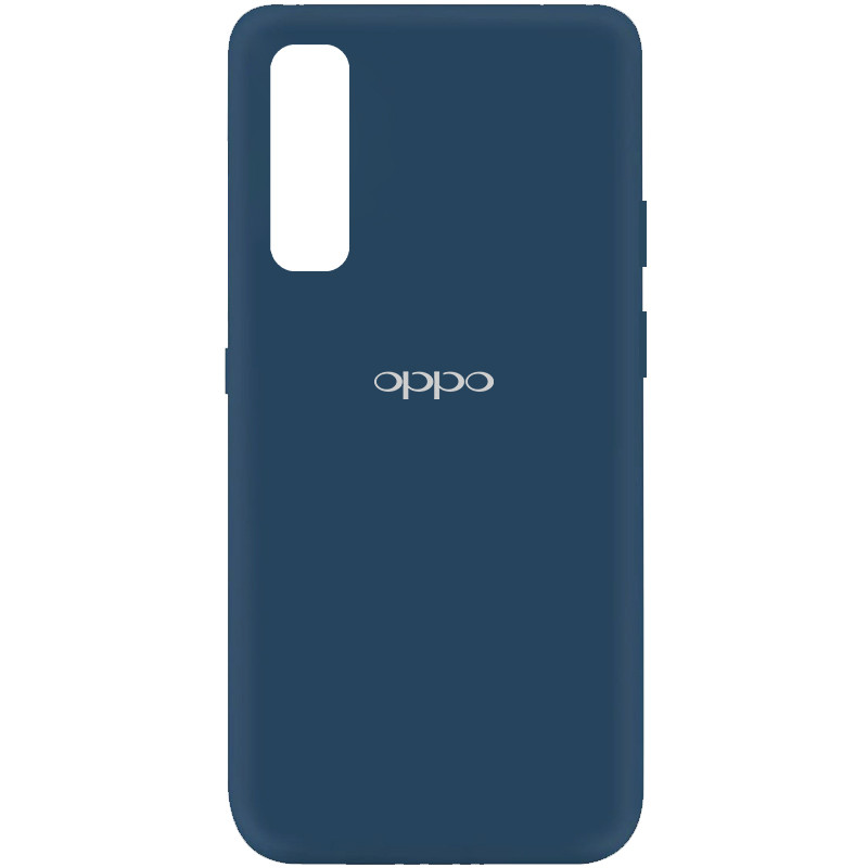 

Чехол Silicone Cover My Color Full Protective (A) на телефон Oppo Reno 3 Pro разные цвета Синий / Navy Blue