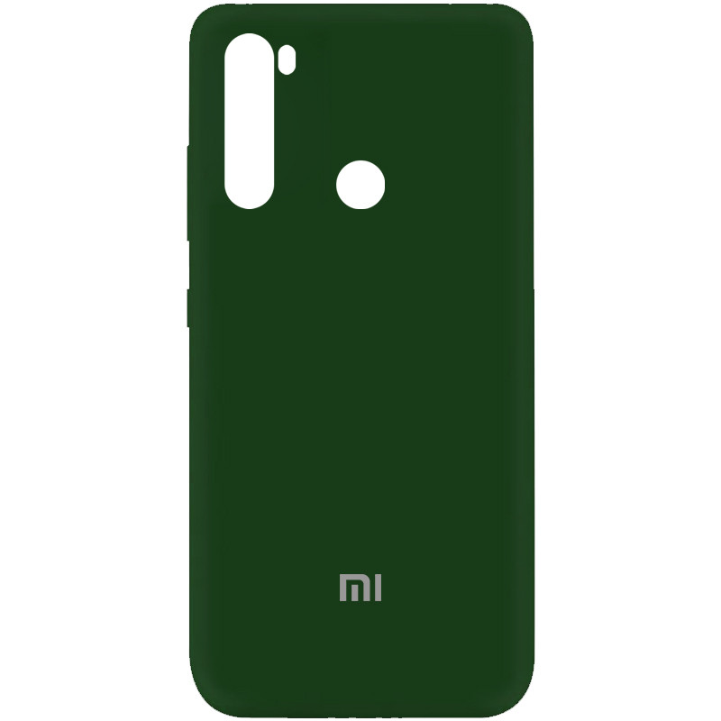 

Чехол Silicone Cover My Color Full Protective (A) на телефон Xiaomi Redmi Note 8T разные цвета Зеленый / Dark green