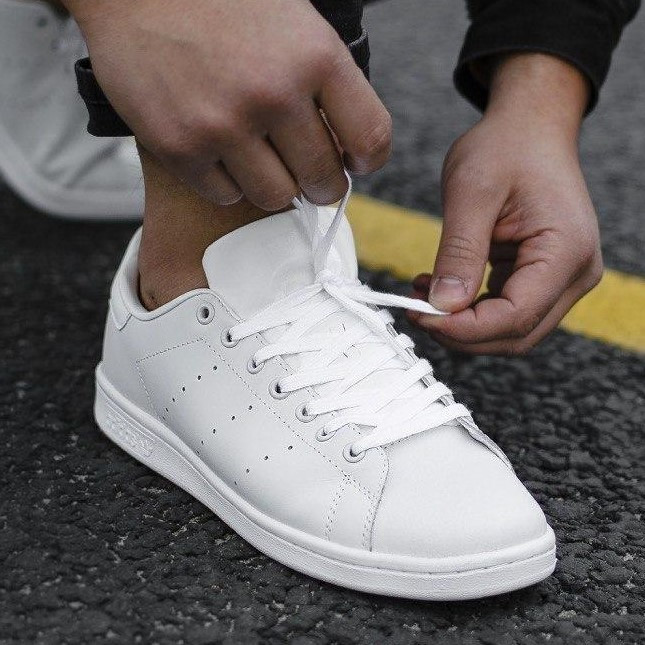 

Кроссовки женские Adidas Stan Smith White 1в1 как Оригинал! ТОП (ААА+) 40, Белый