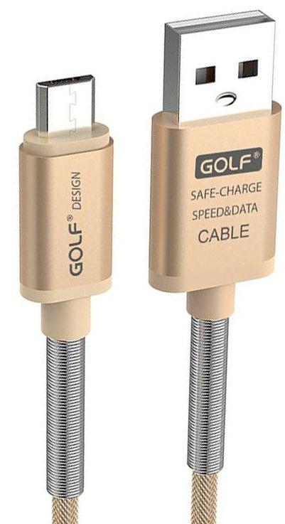 

Кабель USB GOLF Micro cable Gold (GC-40М)