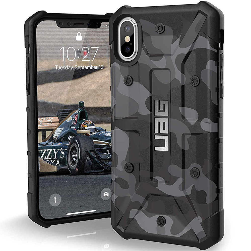 

Чехол Armor UAG Сamouflage Case Apple iPhone XS Max (Серый)