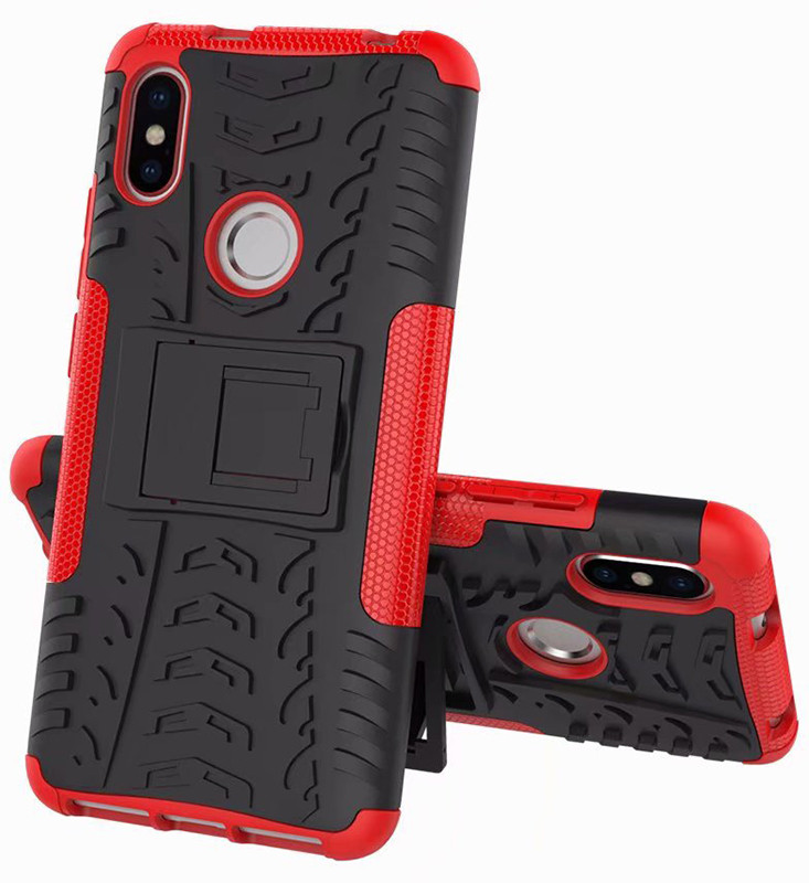 

Чехол для телефона TOTO Dazzle Kickstand 2 in 1 Case Xiaomi Redmi S2 Red