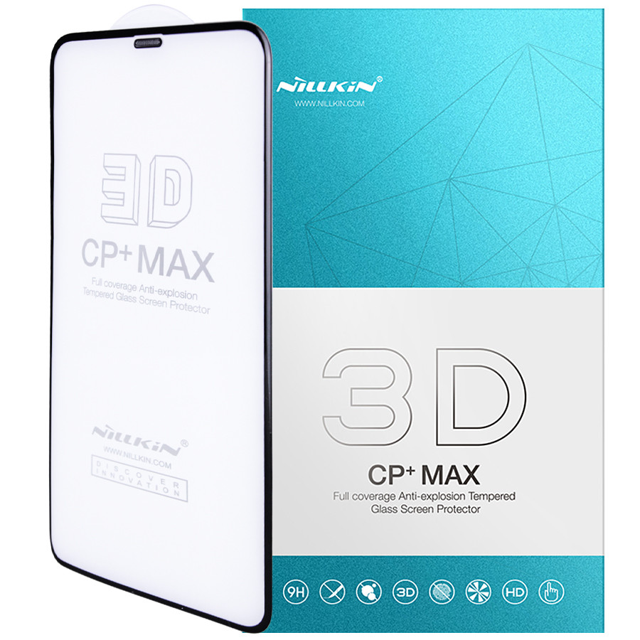 

Защитное стекло Nillkin (CP+ max 3D) для Apple iPhone 11 Pro Max (6.5") / XS Max (6.5, Черный