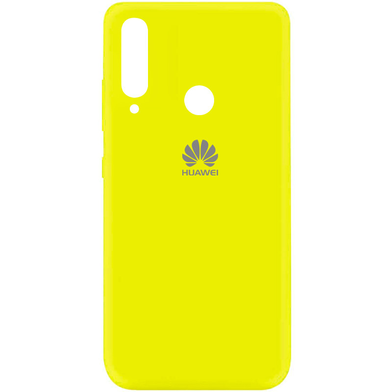 

Силиконовая накладка на телефон Silicone Cover My Color Full Protective (A) для Huawei Y6p Желтый / Flash