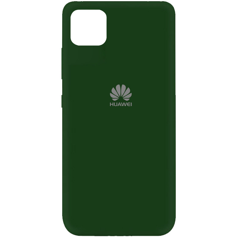 

Чехол Silicone Cover My Color Full Protective (A) для Huawei Y5p Зеленый / Dark green