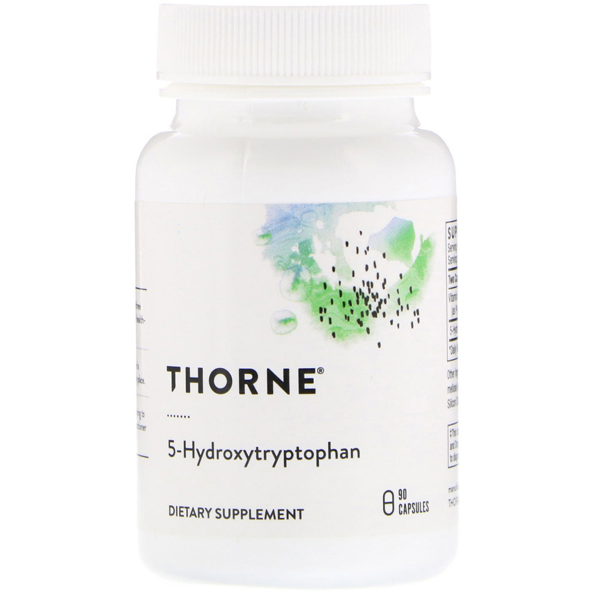 

5-HTP (5-Гидрокситриптофан, 5-Hydroxytryptophan) 100 мг, Thorne Research, 90 капсул