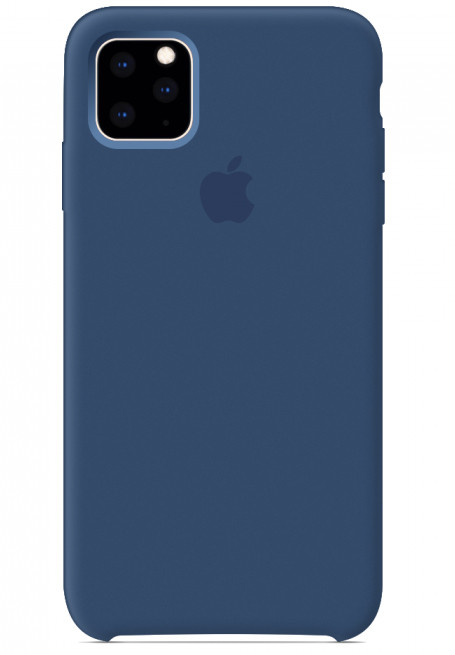 

Силиконовый чехол Apple Silicone Case для iPhone 11 blue cobalt кобальт Люкс качество