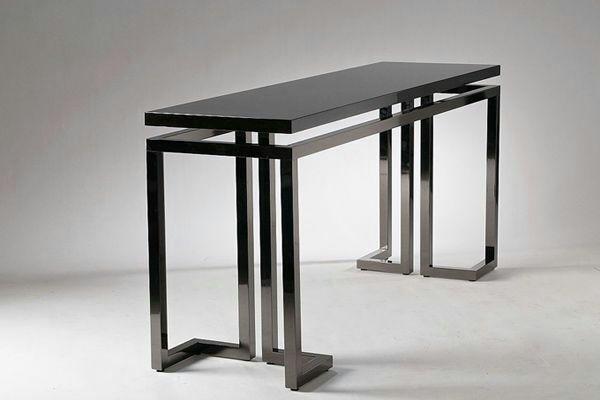 Стол Bernardo Стол из металла в стиле ЛОФТ Стильный стол Лофт подойдет для баров, кафе, кухни студии 180х90, фото 3