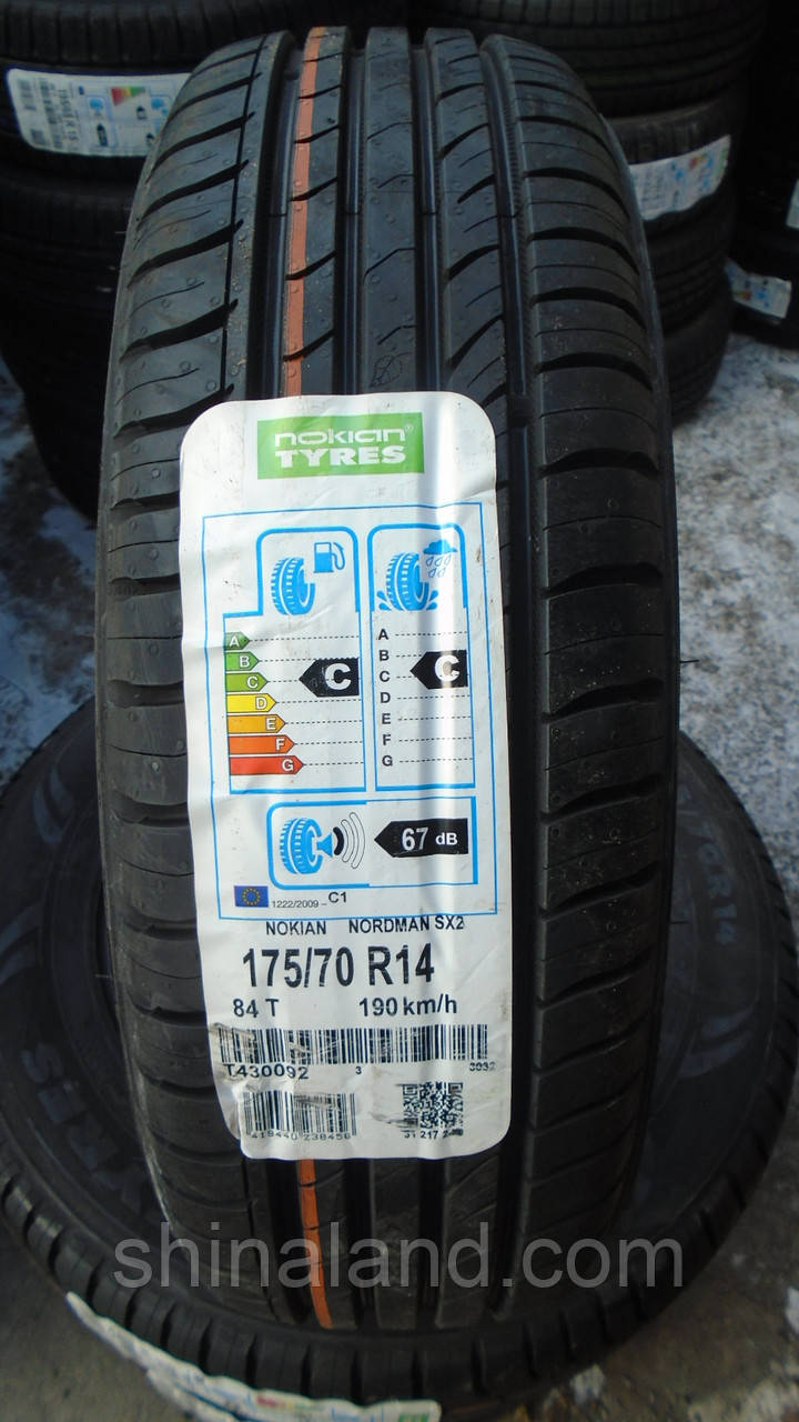 

Nokian Nordman SX2 175/70 R14 84T - Шины Renault Kangoo I 1997 - 2009 (new)