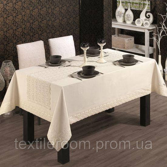 

Скатерть Tabe 160x220 Joie Collection Krem