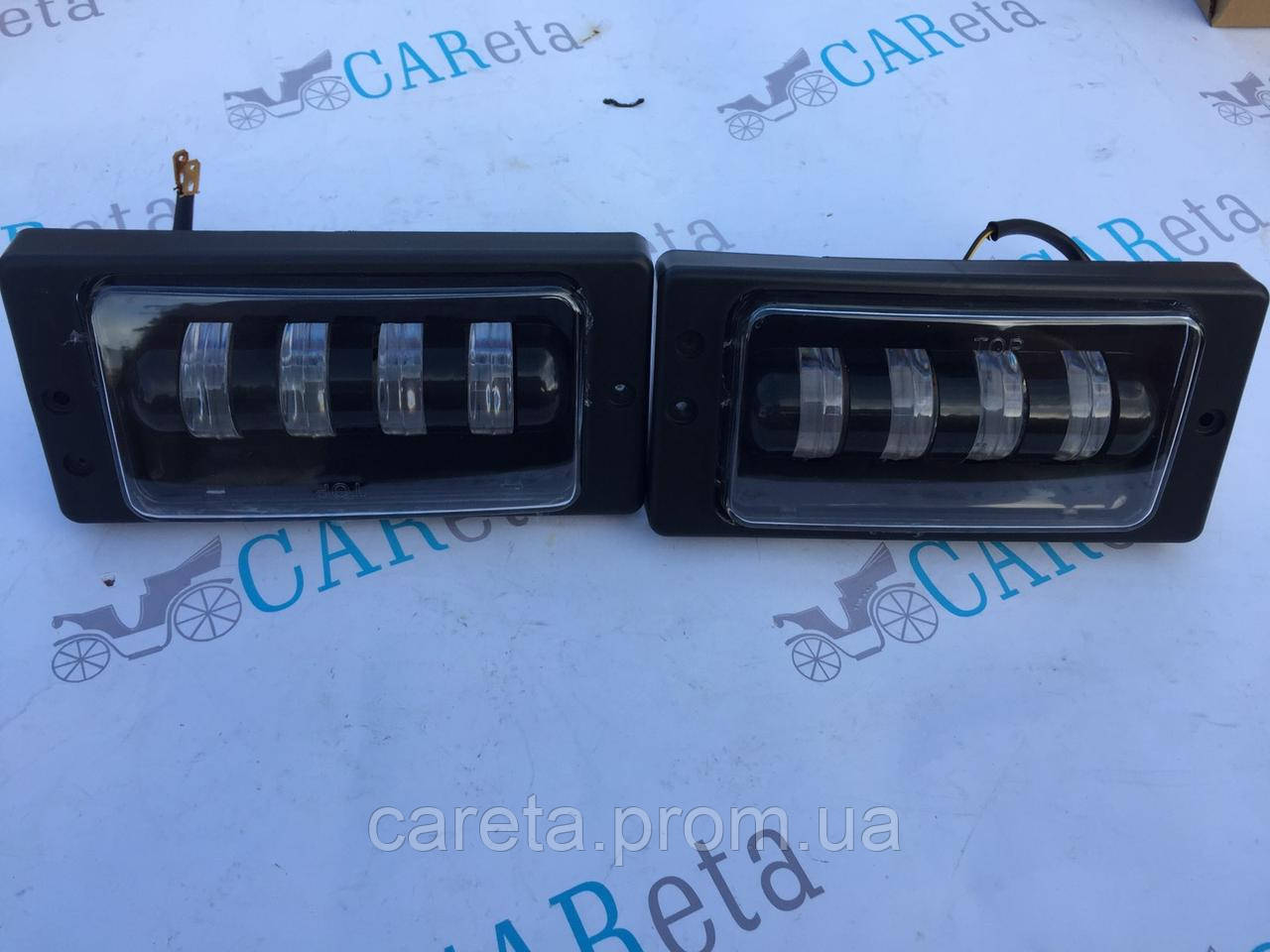 

Фары противотуманные 2110-2112 2113-2115 2123светодиодные LED-4 линзы 45ват цена за 2шт