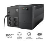 

ИБП Trust Paxxon 1000VA UPS with 4 standard wall power outlets BLACK (23504_TRUST)