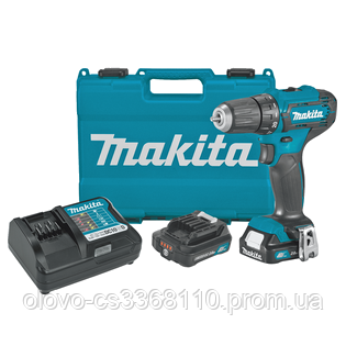 

Дриль-шуруповерт акумуляторний Makita DF333DWAE 12 В, 2 Ач, 2 акумулятора