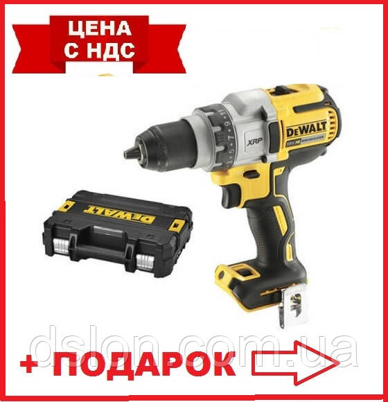 

Дрель шуруповерт безуд DeWALT DCD991NT аккумуляторный, 18V XR Li-Ion, бесщеточный, 95 Нм, чемодан TSTAK