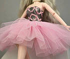 Платье розовое для шарнирной куклы BJD 40-50 см, 1/4, фото 2